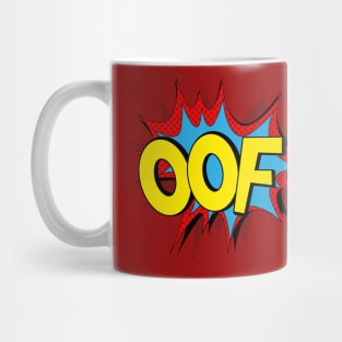 Oof! Comic Book Style Mug